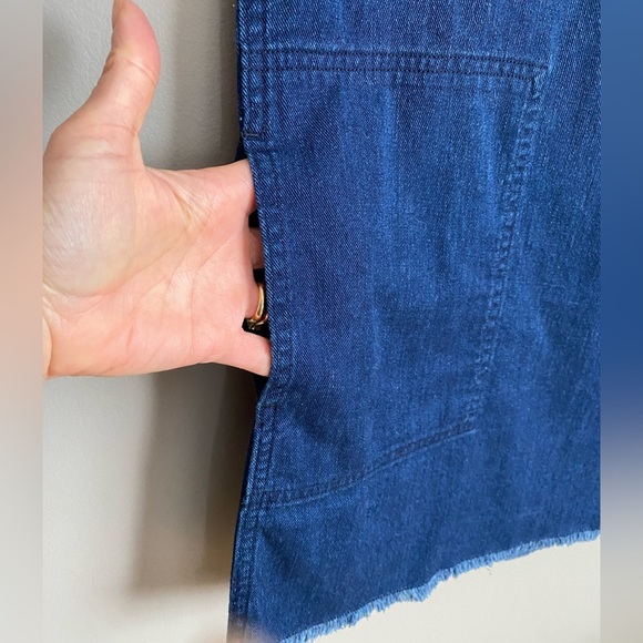 Aritzia Wilfred Free Nori Denim Dress Size XXS - Picture 6 of 12